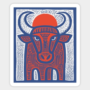 Sacred Bull Apis | Egyptian Mythology Inspired Magnet